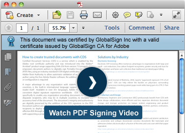 PDF Signing Video