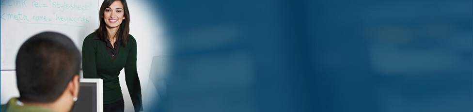 teacher and classroom setting